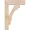 Ekena Millwork Merced Block Smooth Bracket w/ Offset Brace, Douglas Fir, 5 1/2"W x 18"D x 26"H BKT0604X18X26MRC05SDF - alternate 4